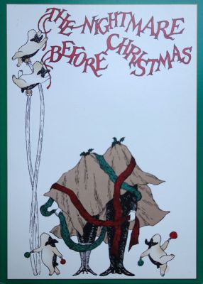Illustration from Light Metres (Felicia Lamport, 1982)
Published by Pomegranate
Inside: Season's Greetings
