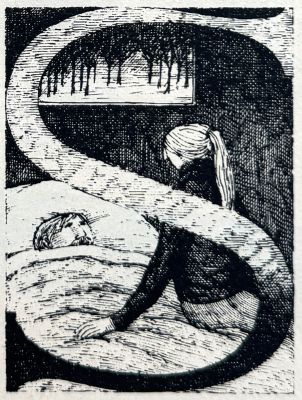 Illustration for Christmas by Jonathan Schwartz
The New York Times Magazine
December 19th, 1976
p103
