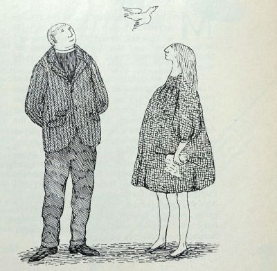 Illustration for Who'd Blame Her by Mary Manning
The Atlantic
March, 1976
p85
