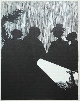 Illustration for Where There's A Will by Mary Manning
The Atlantic
September, 1975
p45

