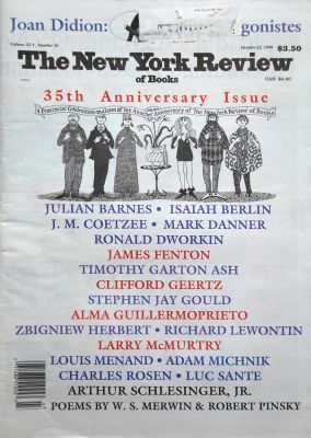 The New York review of Books
October 22nd, 1998

