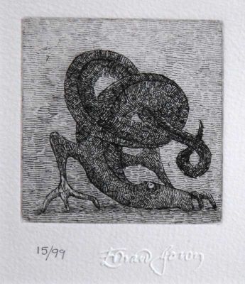 Twisted Creature
Edition of 99 numbered and 26 lettered prints. Printed posthumously.

