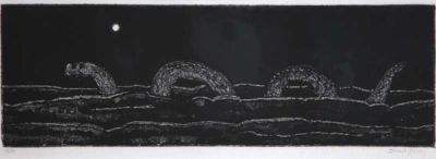 Loch Ness Resident
Edition of 50 of which 34 were hand signed and numbered.
